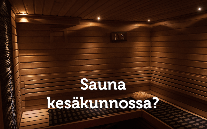 Näin lisäät saunasi käyttöikää - Värisilmä Savonlinna