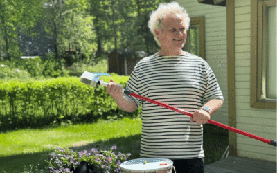 Jani Halme löysi materiaalit ja välineet kesäprojektiinsa Värisilmästä