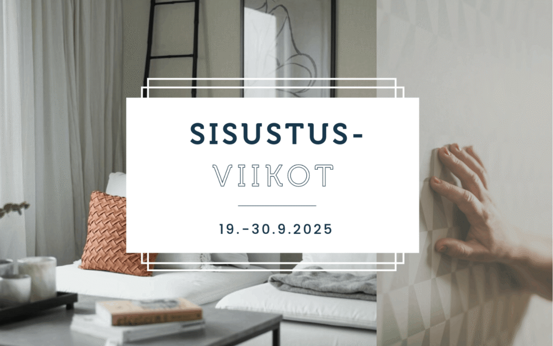 Sisustusviikot: Uutta tunnelmaa tapeteilla